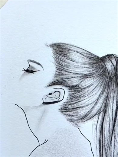 Learn to Draw a Nose and Lips with a Pencil