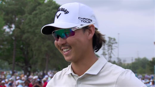Min Woo Lee interview after winning first PGA TOUR title at Houston Open