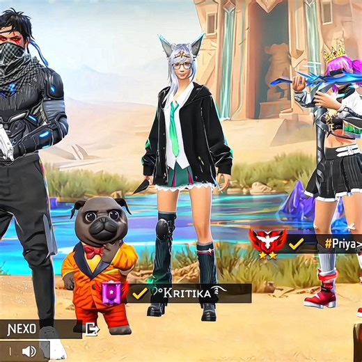 KON BANEGA MERA DYNAMIC DUO 🤯🤔 #freefire #tondegamer #nexoyt