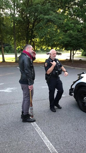 Fun Police Department Video BTS with Freedomlube_