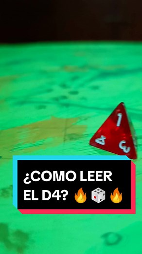 How to Read the D4 Dice | Dungeons and Dragons
