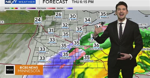 9 a.m. Minneapolis forecast from Jan. 8, 2026 | NEXT Weather