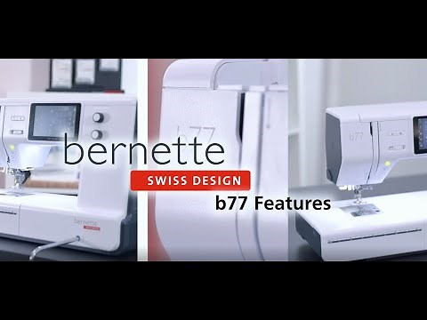 Bernette b77 500 Stitch Sewing and Quilting Machine Features