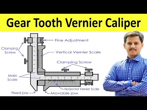 Gear Tooth Vernier Caliper Working | Gear Tooth Thickness Measurement | Metrology | Shubham Kola