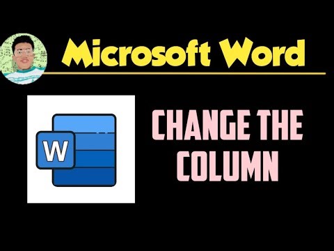 How to Change the Number of Columns in a Paragraph | Microsoft Word Tutorial