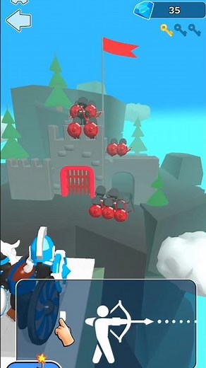 Merge Archers || Level 65 || #shorts #yt #short #gaming #tranding #shortsfeed #viral #youtubeshorts