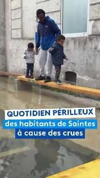 Comment les habitants de Saintes s’adaptent à un quotidien bouleversé par les crues