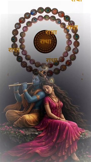 Non-Stop Radha Radha Jaap |108 times|Divine Chanting #radhanaamjap #radharani #radhakrishna #shorts