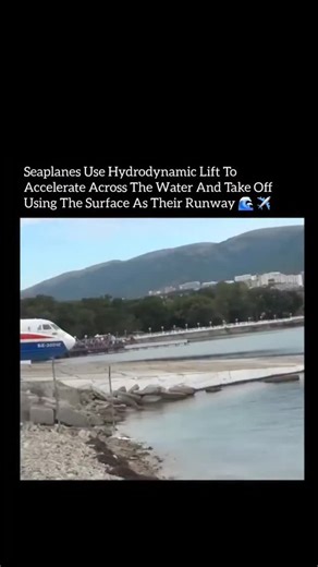 Trendingsociety | Most aircraft need thousands of feet of runway, seaplanes create their own runway on the surface of the water. They're engineered to... | Instagram