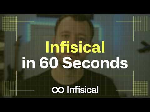 Infisical in 60 Seconds — The Complete Security Platform
