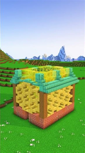 Bee Apiary in Minecraft 🐝 | Cute Honey Farm Build #minecraftbuild