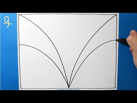 How to Draw Spiral Drawings | Satisfying and Relaxing Art Therapy Technique | Design Pattern #25