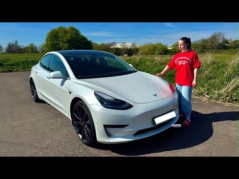 ASMR Tesla Model 3 Performance | Tapping, Tingles & Relaxing Car Review