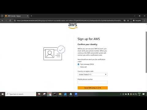 AWS Free Tier Account Creation 2025
