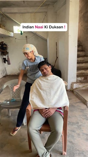 Indian barber shop ever #areyobhai #comedy #relatable #funny #barbershop #indianbarber #yt