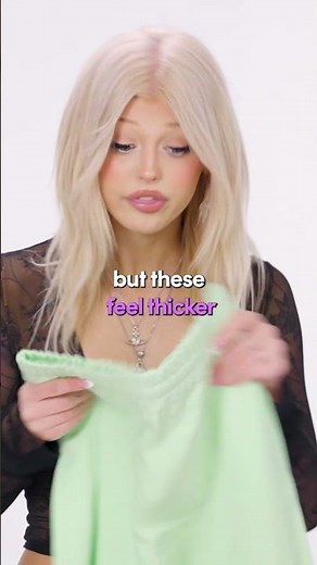 Loren Gray considers herself a cheap sweatpants connoisseur #ExpensiveTasteTest