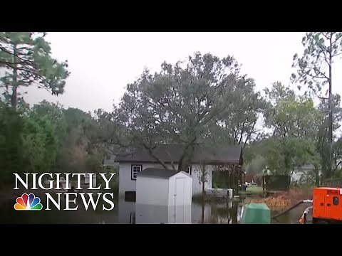 North Carolina Man Fights Against Florence To Save His Neighborhood | NBC Nightly News