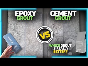 Epoxy vs Cement Grout | The Ultimate Showdown!