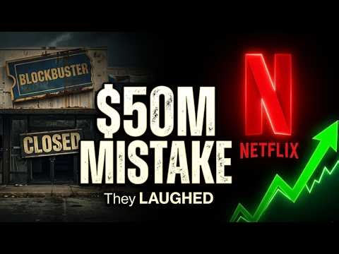 The TRAGIC Story of Blockbuster — Said No to Netflix and Died