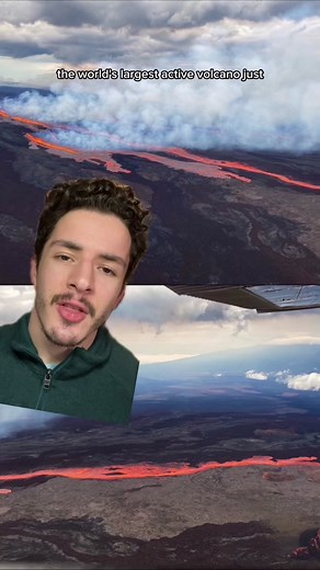 Rock Man Ethan (@rockmanethan) - Mauna Loa Erupts After 38 Years - Largest Shield Volcano in the World Active Again