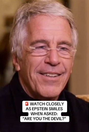 🚨 WATCH CLOSELY AS EPSTEIN SMILES WHEN ASKED: “ARE YOU THE DEVIL?” In his final interview, Jeffrey Epstein is asked: “Do you think you’re the devil himself?” He smiles and says: “The devil scares me.” What do you think that smile meant?