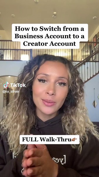 how to go from a business account to a creator account #contentcreatortips #tiktokgrowth #tiktokstrategy #tiktoktipsandtricks #socialmediamarketing #creatortips
