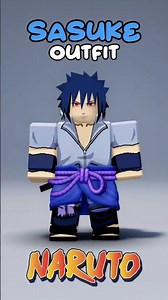 Sasuke Outfit Idea