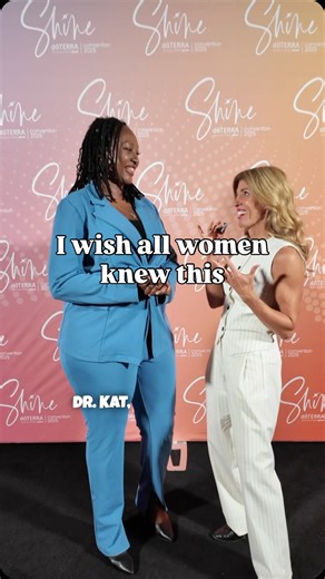 Emily Wright on Instagram: "Dr. Kat and I got to catch up for a couple of minutes backstage! As an MD, holistic health practitioner, and working mom, she knows a lot about women’s health. I wanted to know what she wishes all women need to know. Her answers might surprise you! 👀"