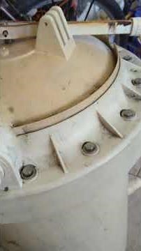 youtube hayward ec65 DE main gasket replaced, notes for the future.