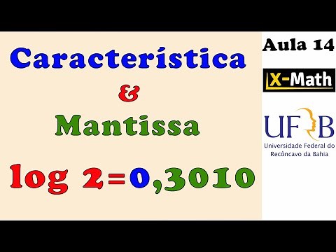 VOCÊ SABE O QUE É CARACTERISTICA E MANTISSA NUM LOGARITMO DECIMAL?