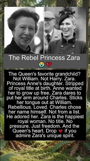 The Rebel Princess Zara 😭💔