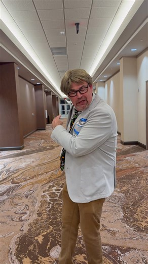 Halloween bash for island resort and RRN. Went as Matt Foley Motivational Speaker. #funnightout | Jay Fisher