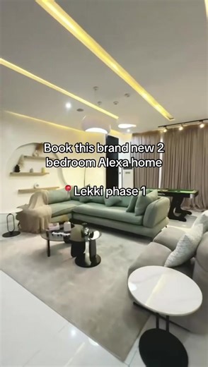INTRODUCING MY BRAND NEW 2 BED ALEXA SMART HOME ❗❗ Normal rate: 230k *Promo rate* : 210k ( long stay 200k Caution: 100,000 Location📍freedom way. (3rd floor, has an elevator) FEATURES: - 24/7 Electricity - 24/7 Security - Ps5 - snoker board - Super-fast Wifi - Netflix - Inbuilt speakers - ⁠Yotube - ⁠Dstv - fully automated - ⁠Swimming Pool - Washing machine - Clean treated water - ⁠Gym - House keeping services - Chef on demand - Ample parking space - Smart TV in all rooms - Ironing board - Invert
