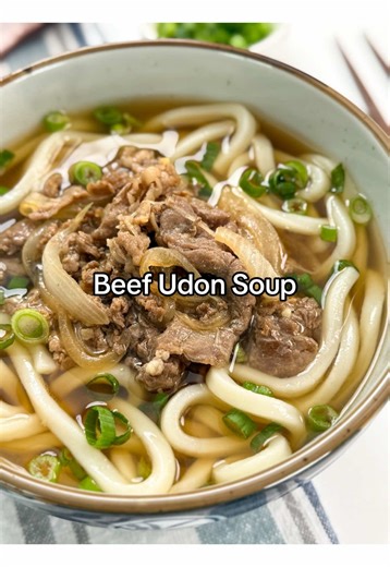 Easy Beef Udon Soup Recipe for Cold Weather