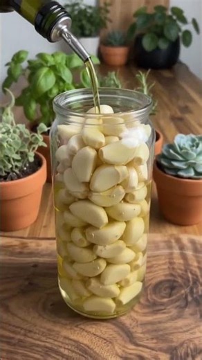 Garlic with Olive oil! Grab my ebook in the description👇