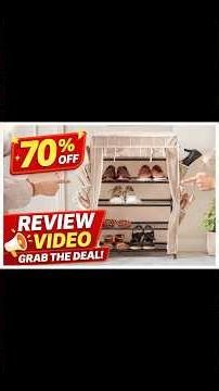 70% OFF 😱 Best Shoe Rack Review | Honest Review Before You Buy!