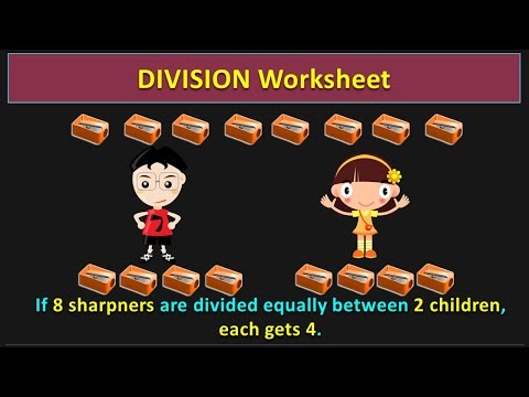 Class 2 | DIVISION Worksheet | PMCE