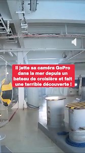 Il jette sa caméra GoPro dans la mer depuis un bateau de croisière et fait une terrible découverte ! | Le Tribunal Du Net