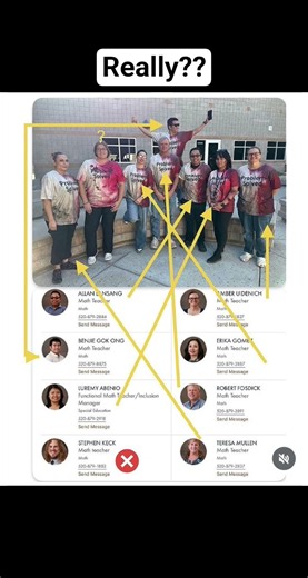 Math Teachers at Vail High School mock Charlie Kirk for Halloween wearing Problem Solved shirt