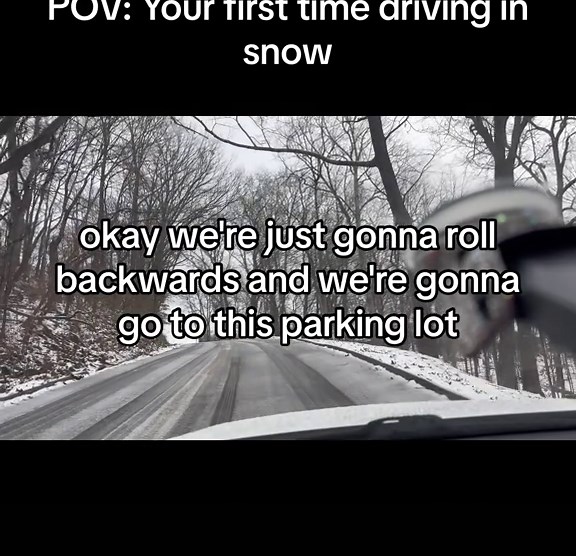 I think I can call myself experienced now 🤣🤣 #tennesseesnowday #tnsnowstorm #chattanoogatennessee #snowstorm2024 #drivingfail