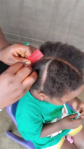 297K views · 4.6K reactions | Easy And Quick Kids Braids in less than 15min #hair #kidshair #HairCare #naturalhair | Ify Ifeoma | Facebook