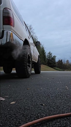 98 4runner muffler delete jba mid pipe and jba tailpipe cold start