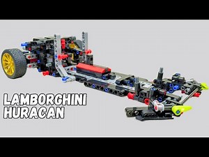 How to build a Lamborghini from LEGO| CHASSIS tutorial