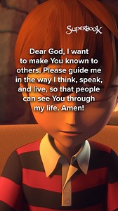 44K views · 5.3K reactions | The way people see us live our lives plays a big role in whether they’ll believe what we say.  Let us draw them closer, not farther, to God by keeping our words and actions pure and kind!  You can use this special presentation to tell them about God, too: https://go.cbn.com/uI3c  . . . . . SUPERBOOK Bringing Bible Stories and Jesus' love to kids everywhere Series + App + Academy + Outreach | Superbook | Facebook