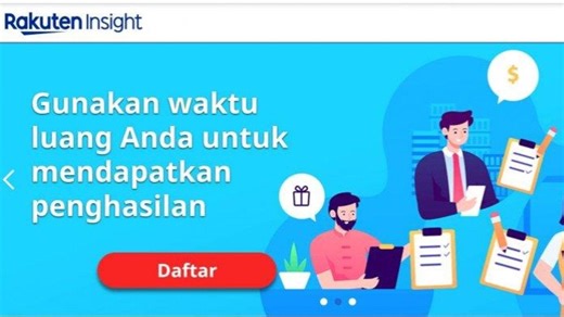 Cara Hasilkan Uang dari Aplikasi Rakuten Insight, Cuma Isi Survei Bisa Dapat Duit, Terbukti Cuan! - Tribunnewsmaker.com