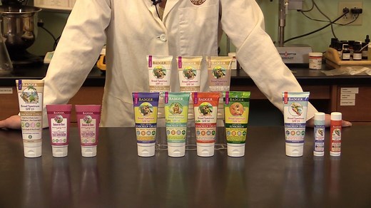 Wondering which sunscreen is for you? Here's a quick overview of all Badger sunscreens from our very own Badger Rebecca! And don't forget: SPF 25 Unscented Lotion and SPF 25 Damascus Rose Face Lotion are on sale through Sunday!