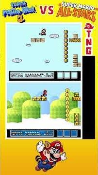 🍄 World 1-4 Super Mario Bros 3 Comparison OG vs Super Mario All-Stars