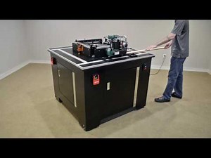 Router Table 4 x 4 Production System - Power Feeder Demo