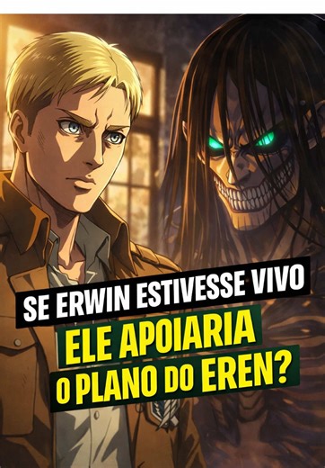 Erwin's Support for Eren Jaeger in Attack on Titan