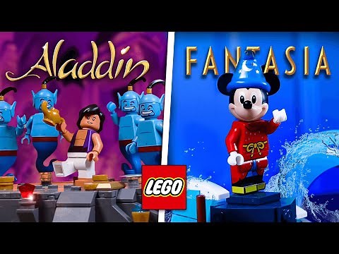 Making Iconic Disney Movies Out Of LEGO!